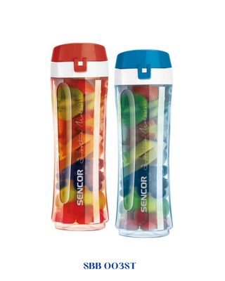 SENCOR BOTTLE SET WITH DRINKING LID TRITAN 0.6L