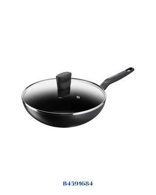 TEFAL SUPER COOK WOKPAN WITH LID, 28CM