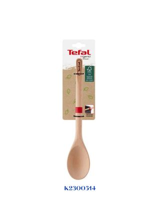 TEFAL INGENIO WOOD SPOON 32CM- ملعقة تيفال الخشبية