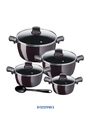 TEFAL RESIST INTENSE 9 PC SET STEWPOTS - سيت تيفال فرنسي
