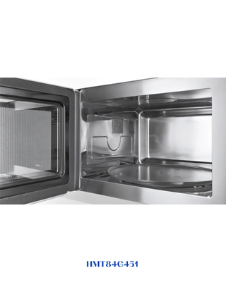 BOSCH  STAINLESS SERIES 4 MICROWAVE, 900 W, 25 L
