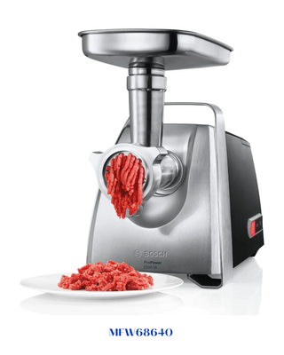 BOSCH PROPOWER MEAT GRINDER BLACK/CHROME, 2200W