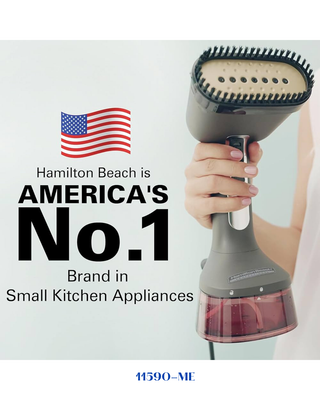 HAMILTON BEACH  PROFESSIONAL HANDHELD GARMENT STEAMER 1740W