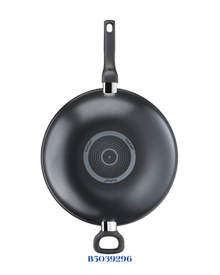 TEFAL EASY COOK &amp; CLEAN WOK PAN WITH GLASS LID, 36CM