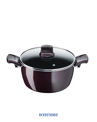 TEFAL RESIST INTENSE STEWPOT WITH GLASS LID 30CM