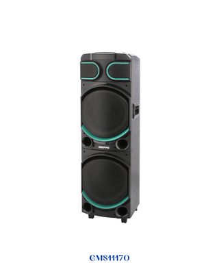 GEEPAS RECHARGEABLE PROFESSIONAL SPEAKER, 80000W PMPO​