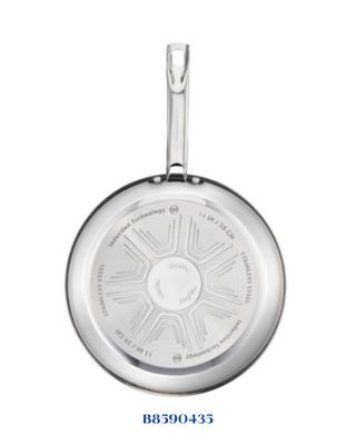 TEFAL STAINLESS STEEL INTUITION FRYPAN 24CM