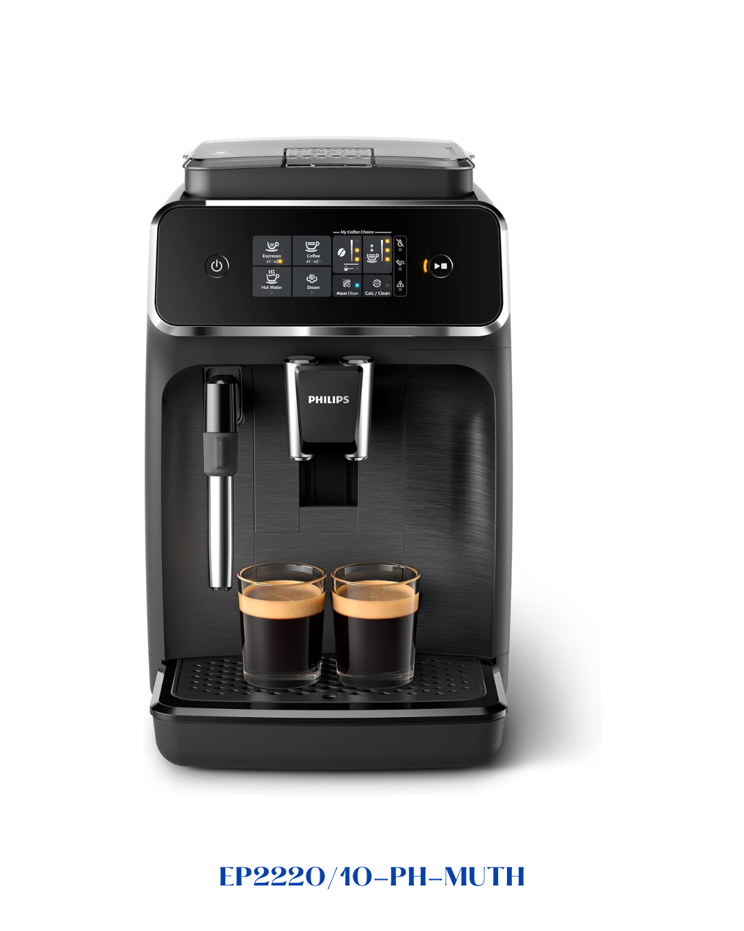 PHILIPS SERIES 2200 FULLY AUTOMATIC ESPRESSO MACHINE 1500W 1.8L