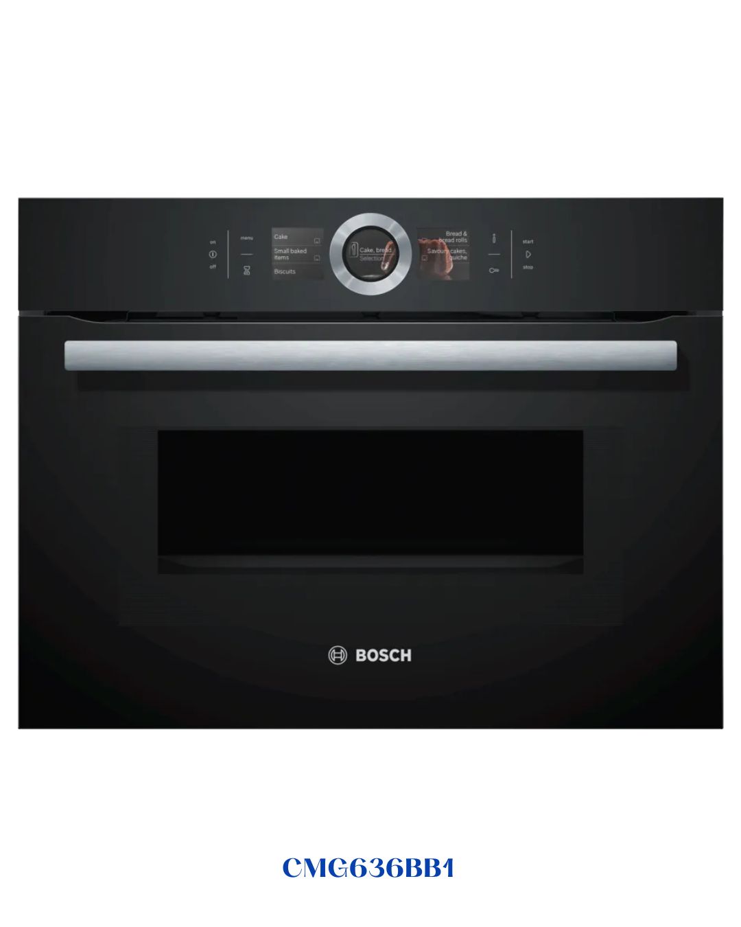 BOSCH SERIES 8 BUILT‑IN 45 L COMPACT MICROWAVE + GRILL