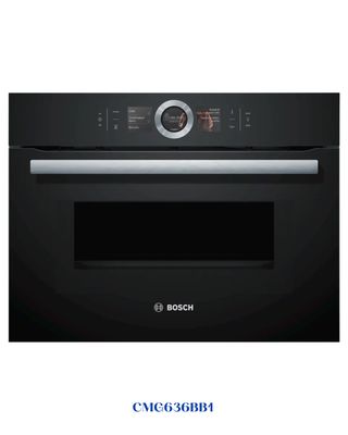 BOSCH SERIES 8 BUILT‑IN 45 L COMPACT MICROWAVE + GRILL