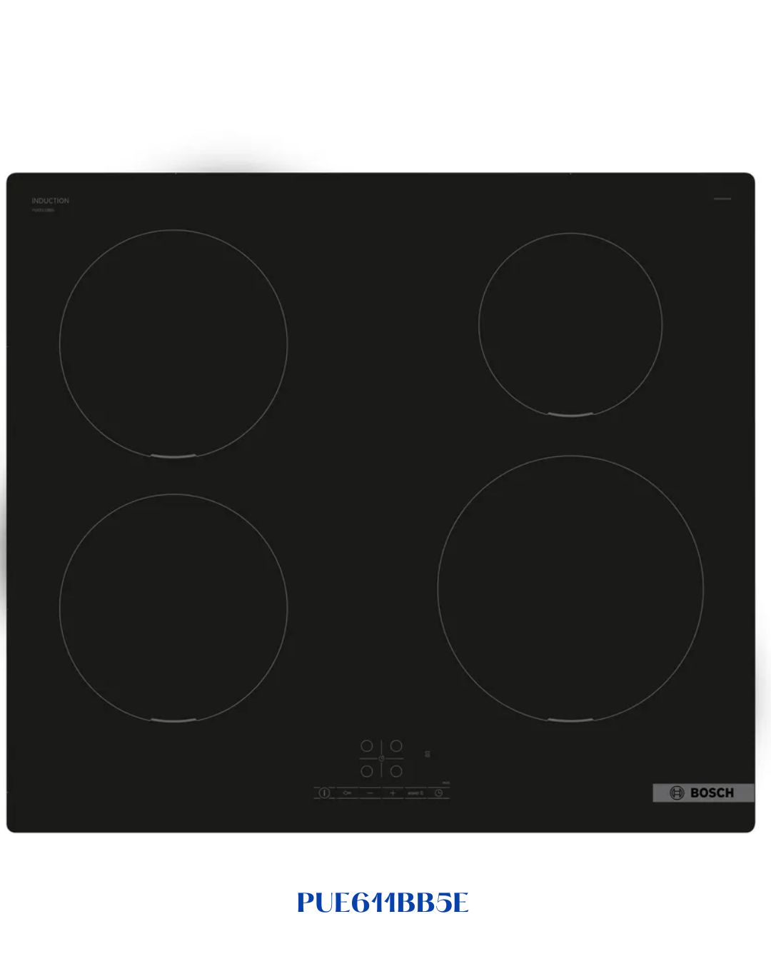 BOSCH BUILT-IN INDUCTION HOB BLACK CERAMIC GLASS – 4600W – 60CM