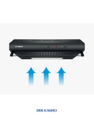 BOSCH BUILT-IN COOKER HOOD 60CM BLACK 252W