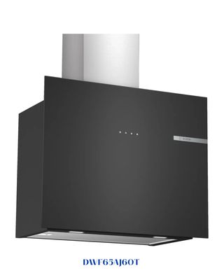 BOSCH WALL-MOUNTED EXTRACTOR HOOD 60CM BLACK GLASS 252W