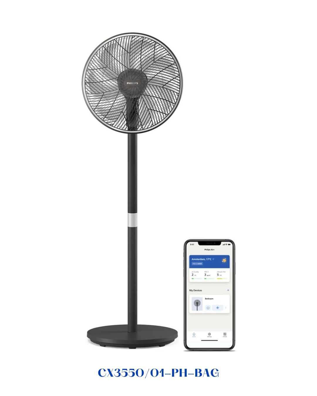 PHILIPS PEDESTAL FAN 3000 SERIES 48W