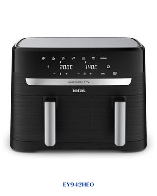 TEFAL AIR FRYER DIGITAL OIL LESSDUAL ESSENTIAL XXL 2700W