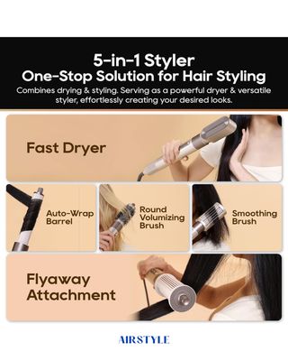 DREAME AIRSTYLE PRO 5-IN-1 HAIR STYLER-13000W