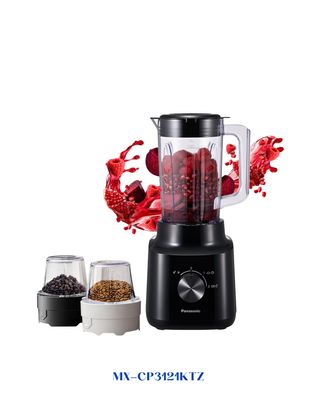 PANASONIC BLENDER 1.45L WITH 2 DRY MILLS