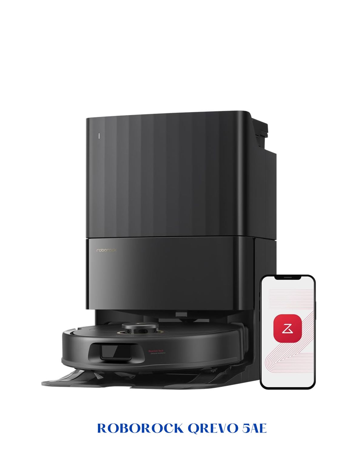 ROBOROCK QREVO 5AE VACUUM &amp; MOP-12000PA-BLACK