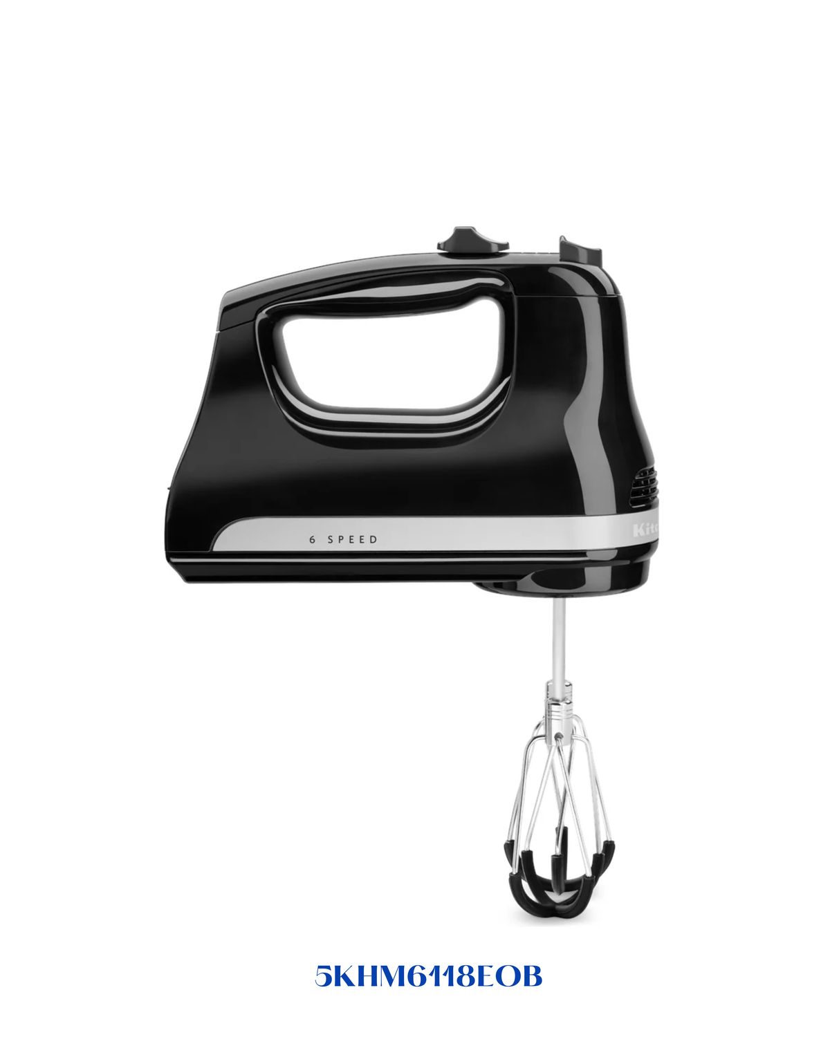 KITCHENAID 6-SPEED HAND MIXER BLACK