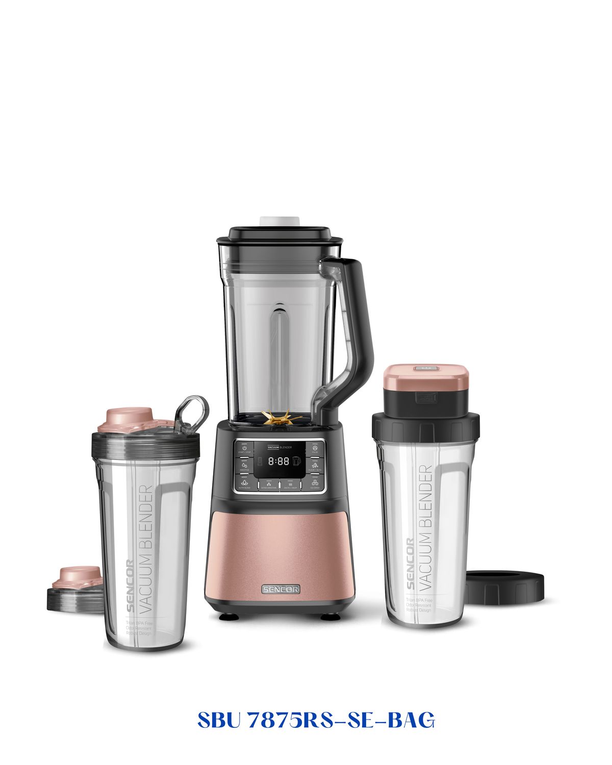 SENCOR AUTOMATIC VACCUM SUPER BLASTIC BLENDER 1500W-1.5L