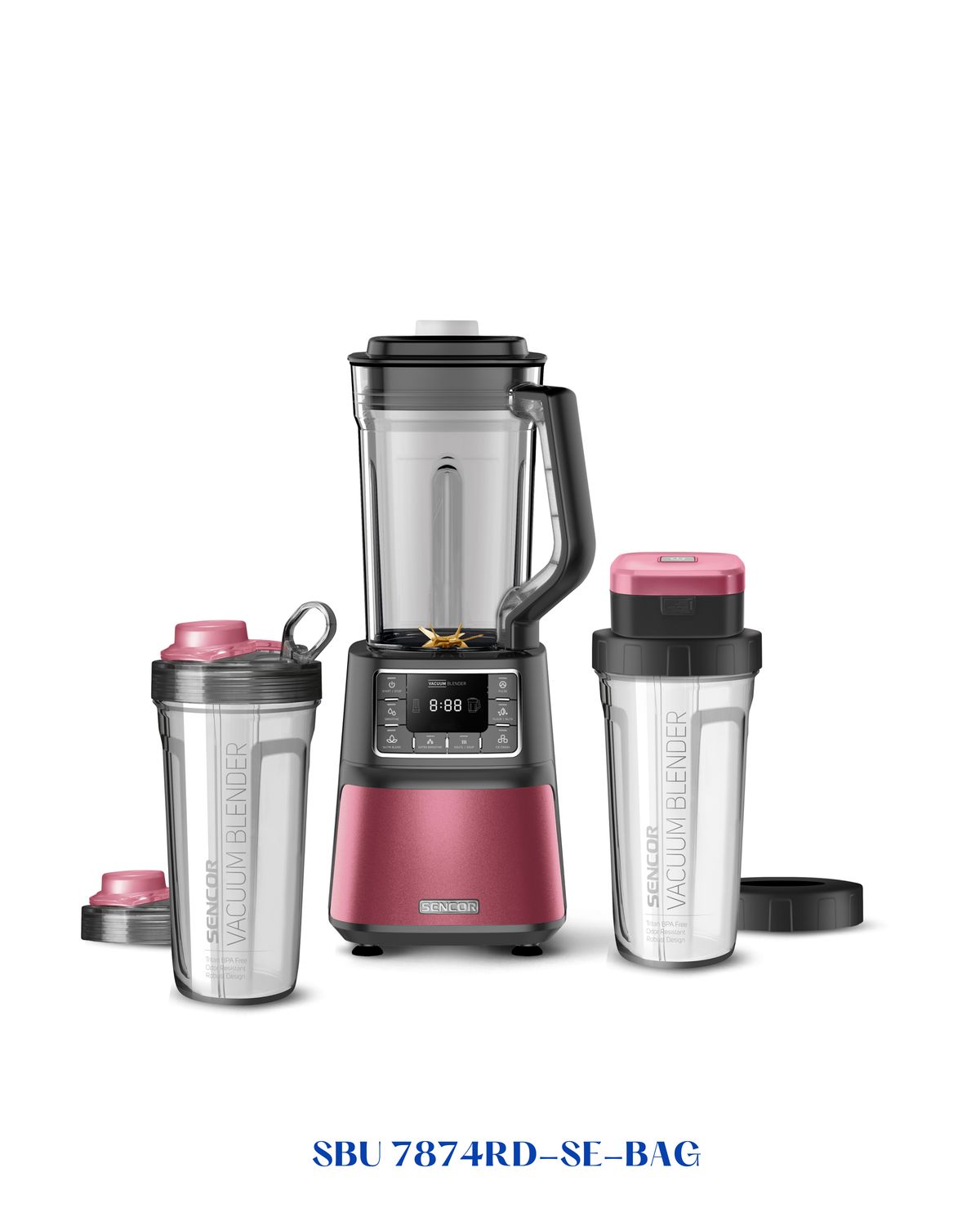 SENCOR AUTOMATIC VACCUM SUPER BLASTIC BLENDER 1500W-1.5L