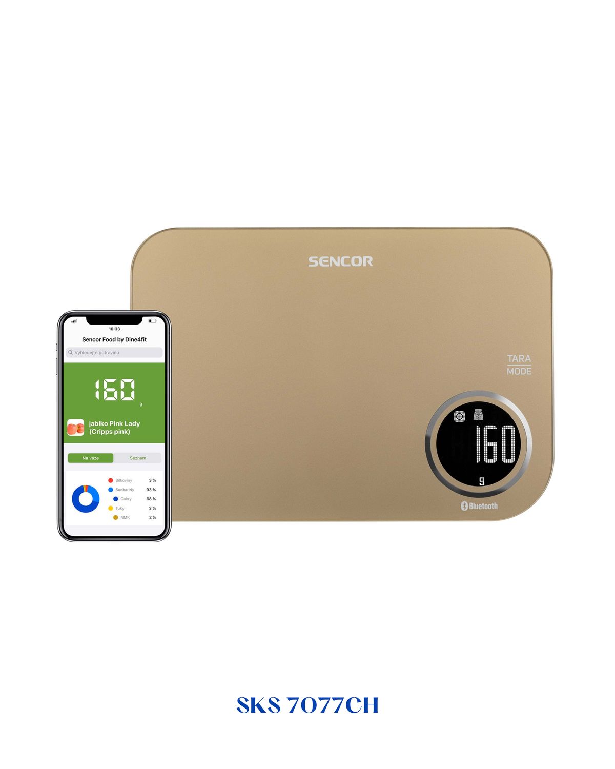 SENCOR SMART BLUETOOTH KITCHEN SCALE