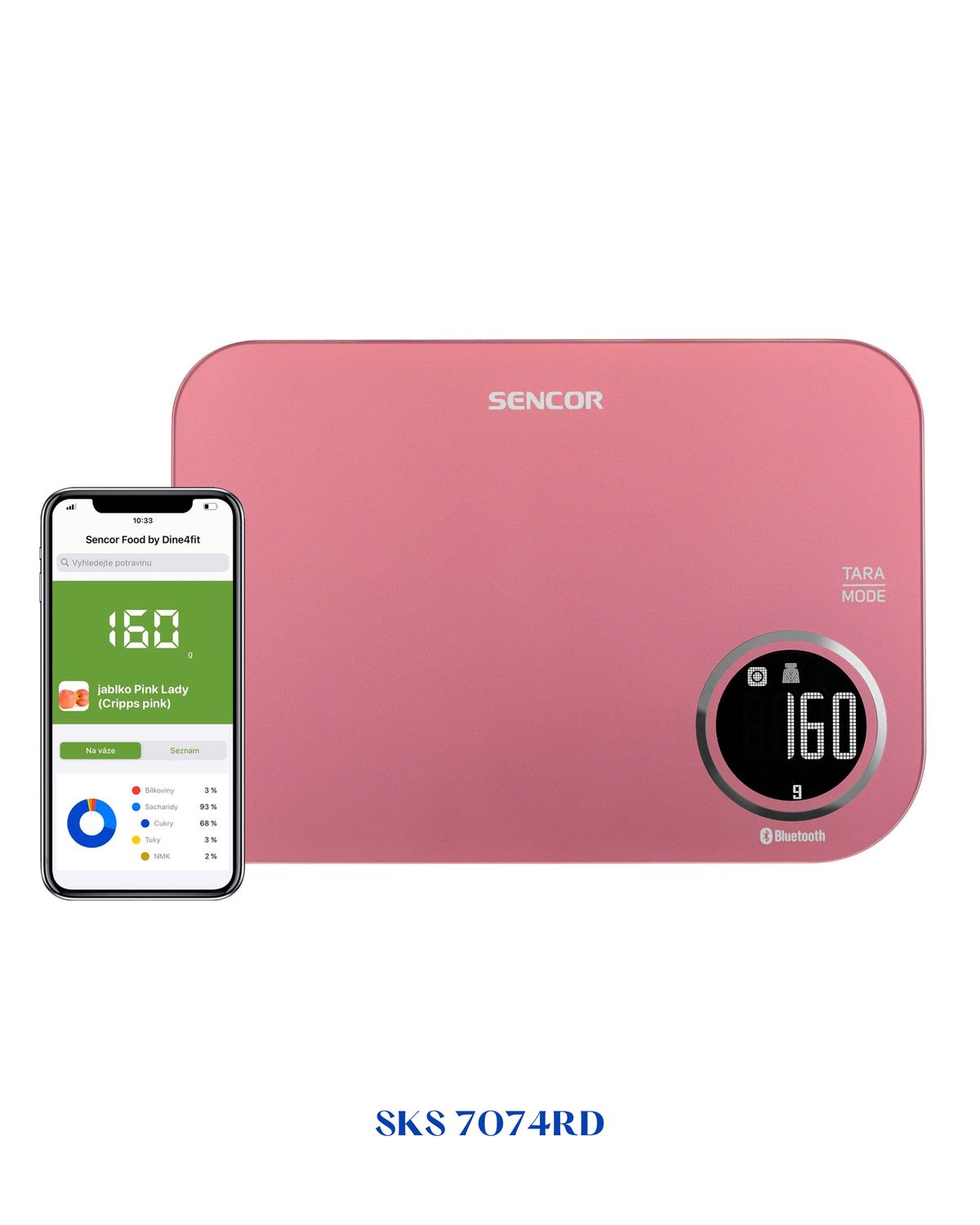 SENCOR SMART BLUETOOTH KITCHEN SCALE