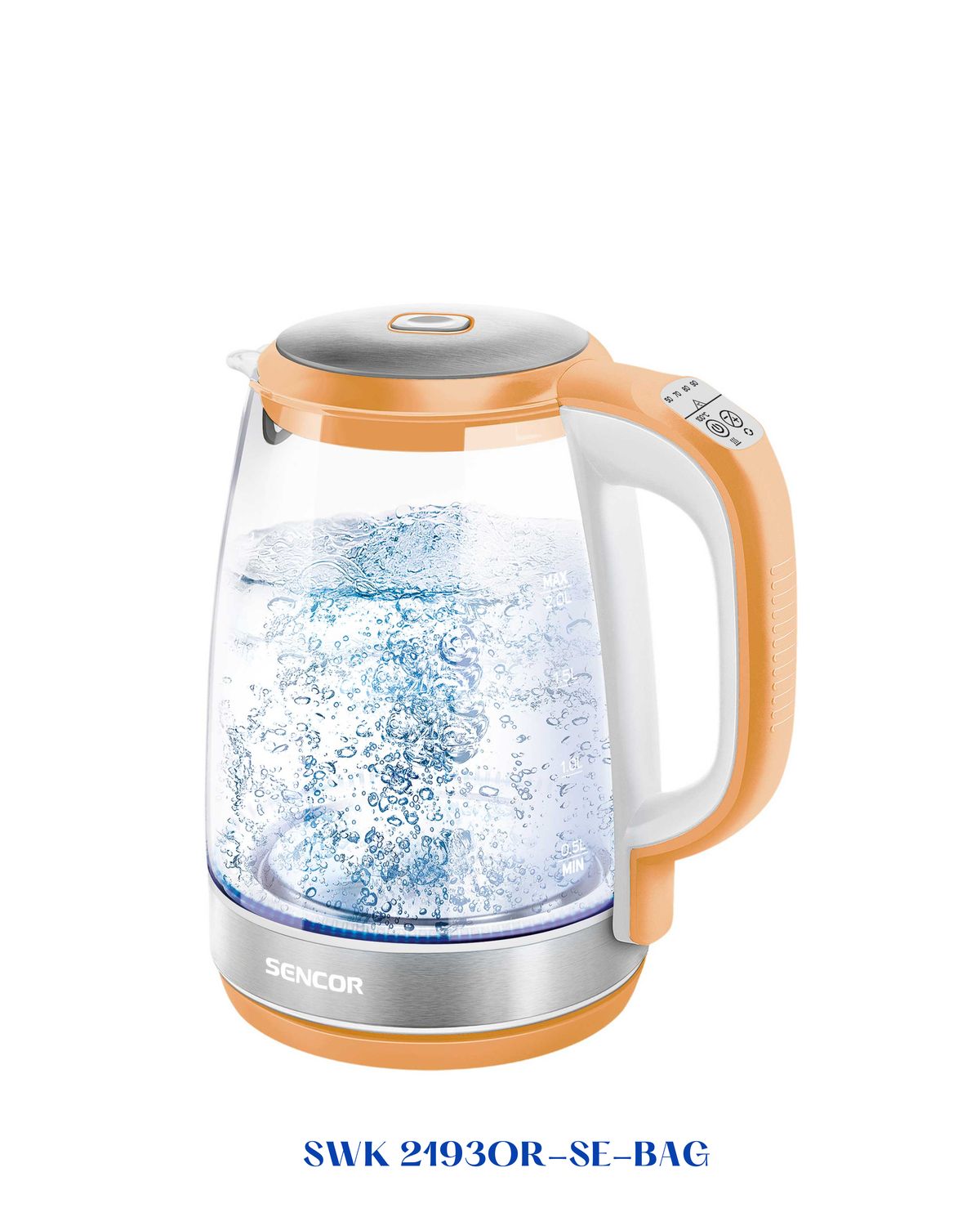 SENCOR VARIABLE TEMPERATURE ELECTRIC KETTLE 2200 W 2 L