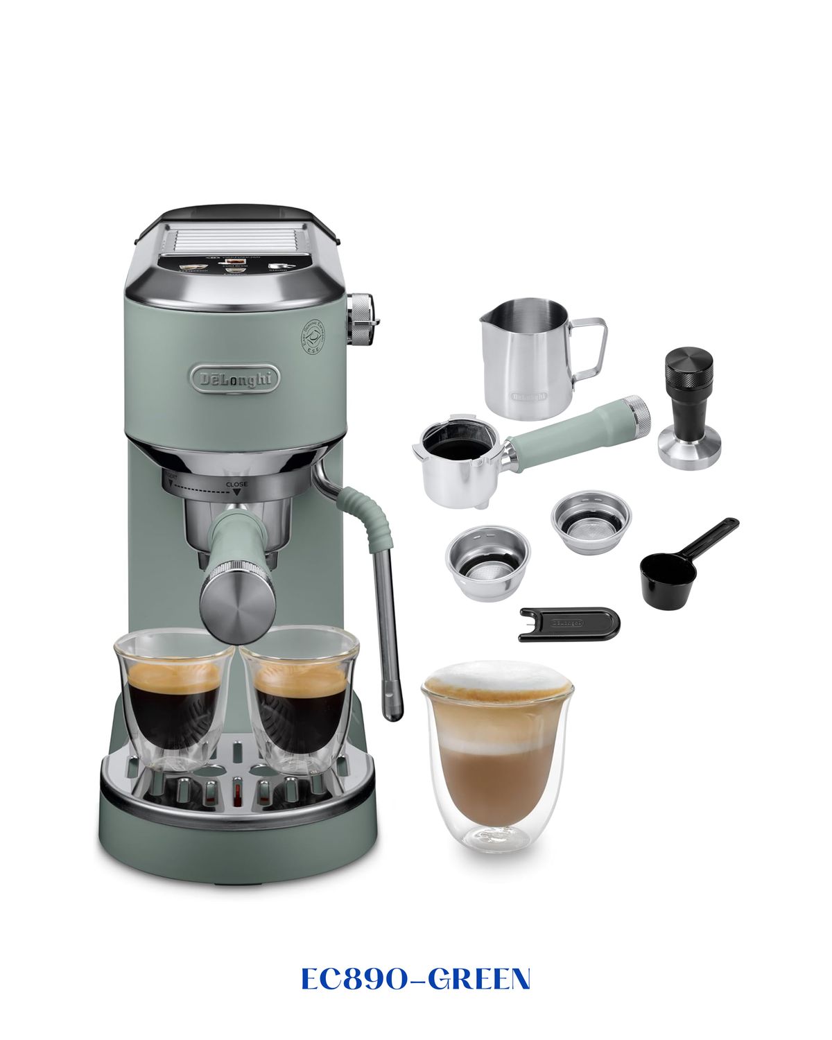 DELONGHI DEDICA ESPRESSO MACHINE 1300W