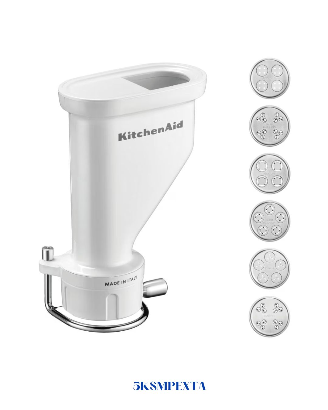 KITCHENAID GOURMET PASTA PRESS WITH SIX PLATES