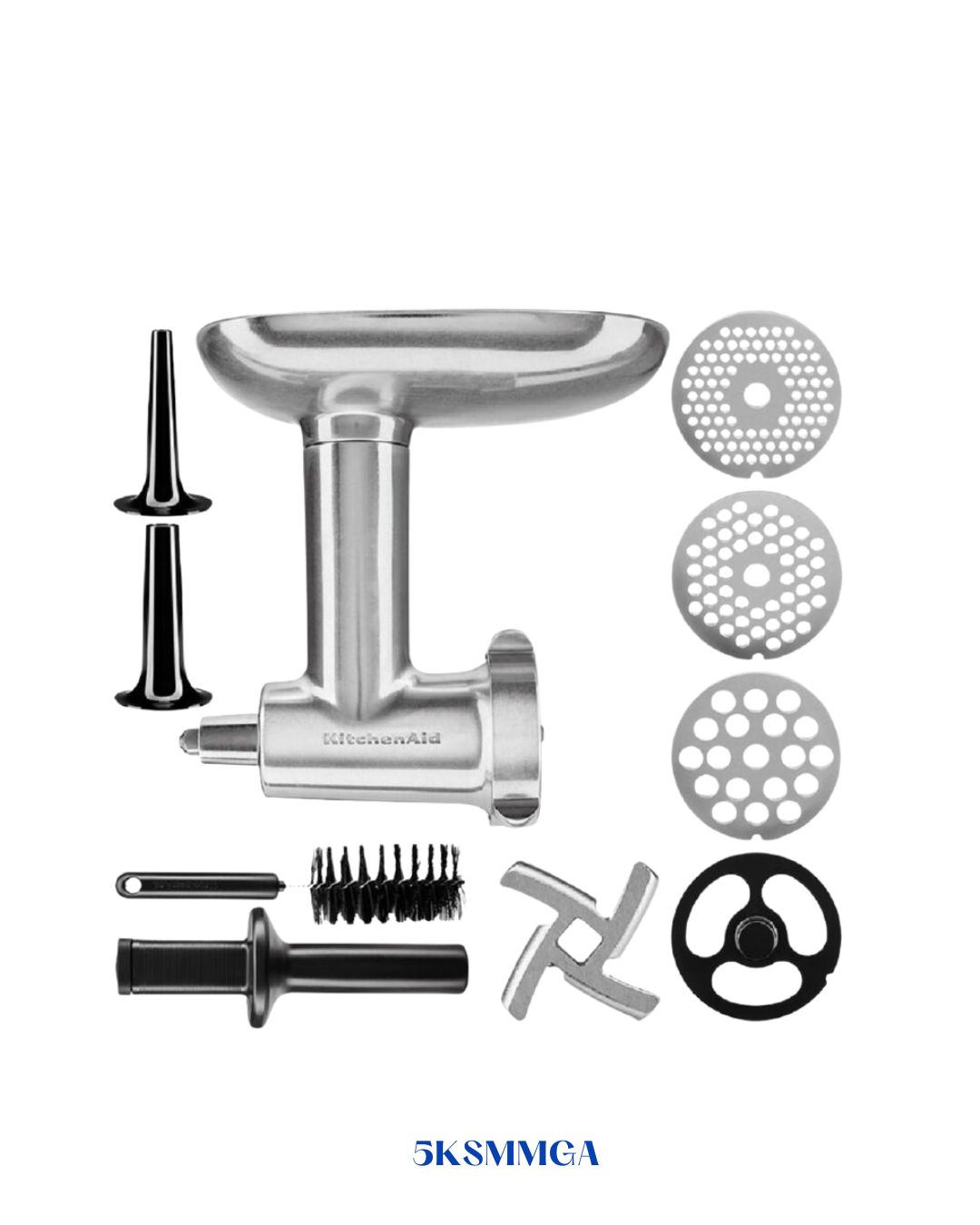 KITCHENAID MEAT GRINDER AND SAUSAGE STUFFER SET