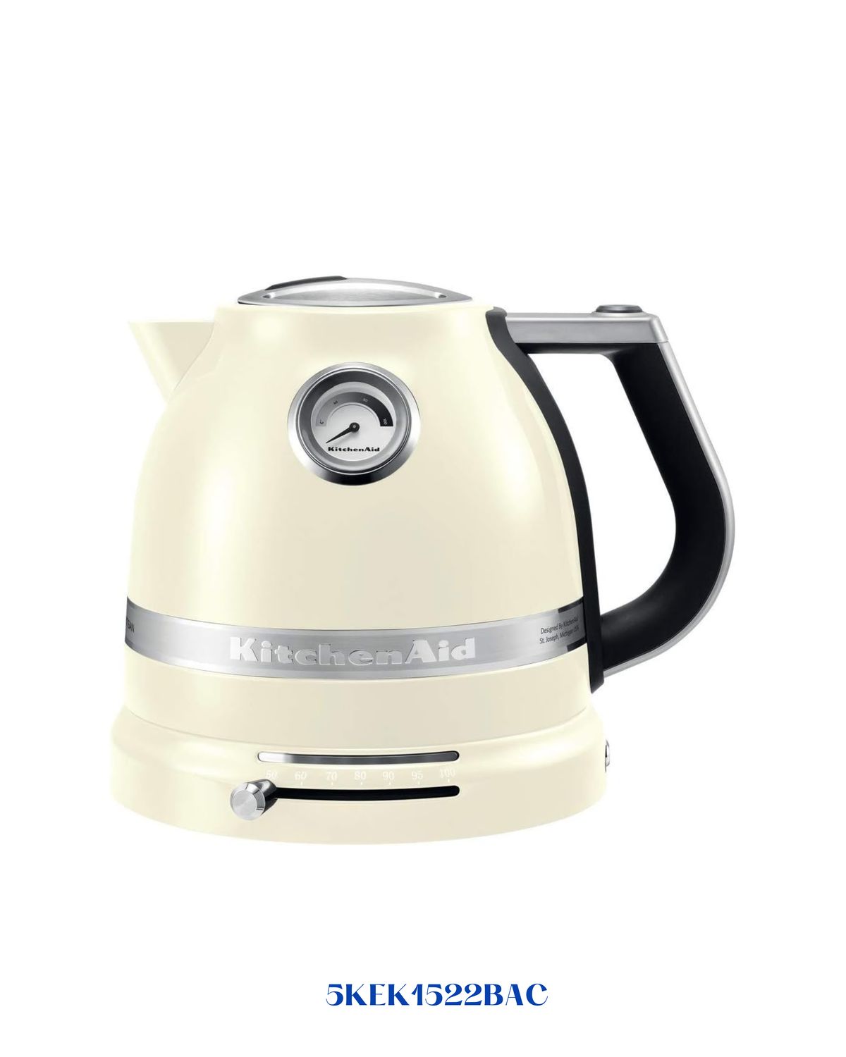 KITCHENAID ARTISAN INK KETTLE WITH TEMPERATURE SETTING 1.5 L