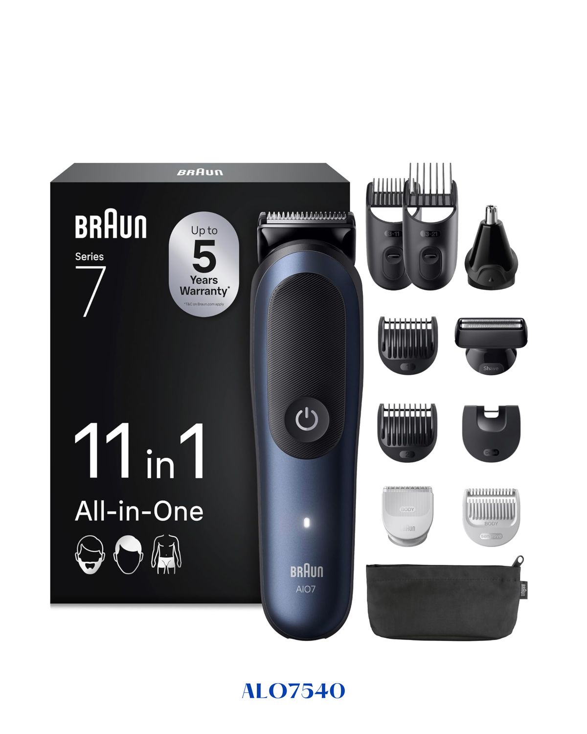 BRAUN ALL-IN-ONE SERIES 7 GROOMING KIT