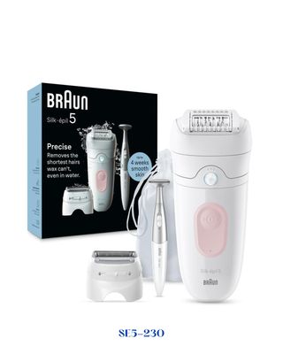 BRAUN SILK-ÉPIL 5 EPILATOR, WET &amp; DRY, LASTING SMOOTH SKIN