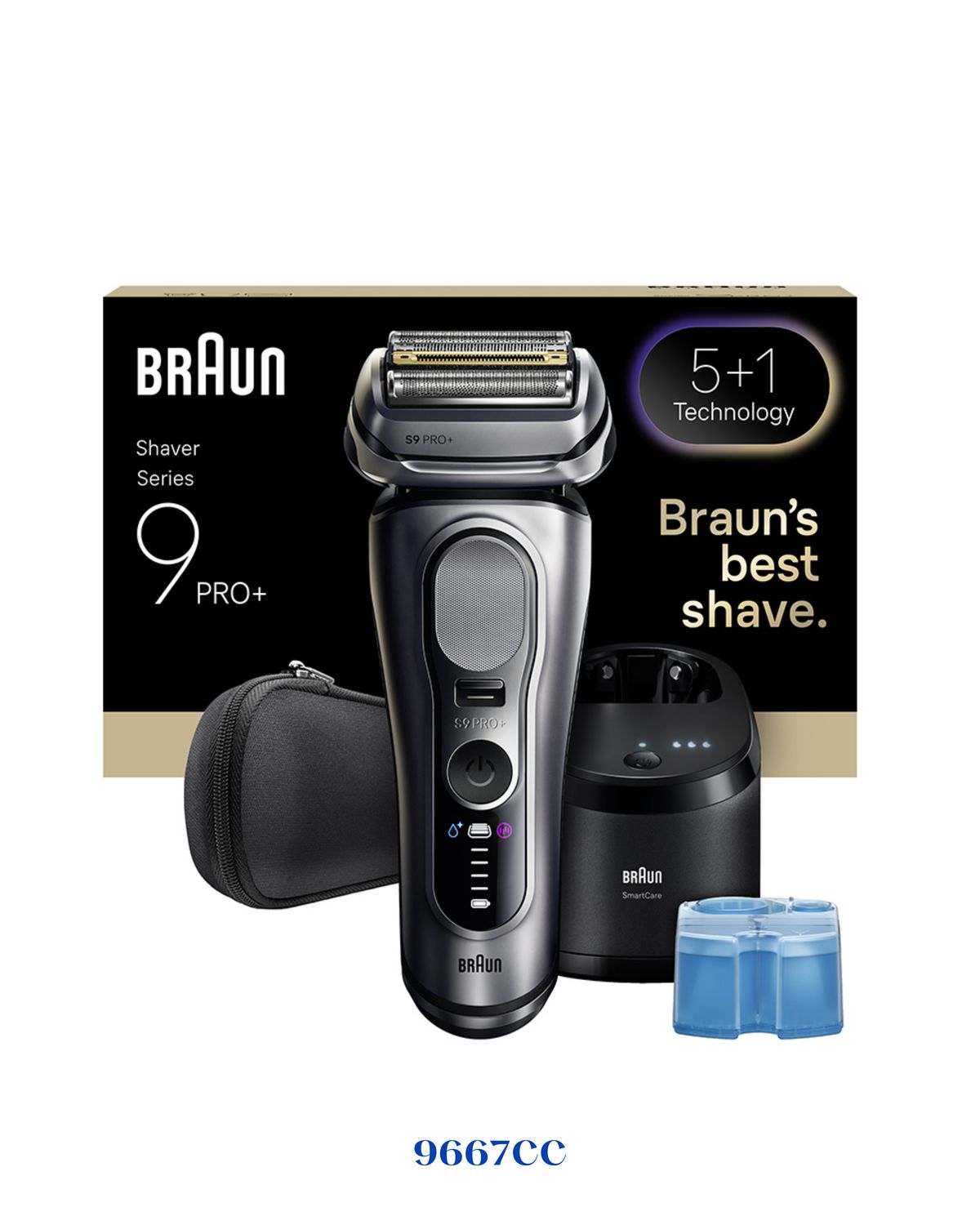 BRAUN ELECTRIC SHAVER SERIES 9 PRO+