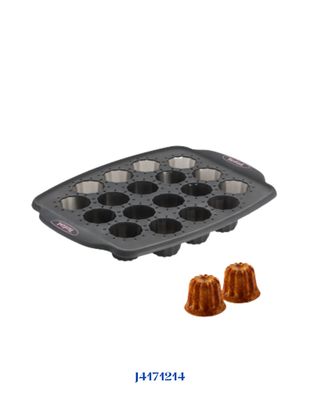 TEFAL CRISPYBAKE SILICONE 18 MINI-CANNELES 29X21 CM