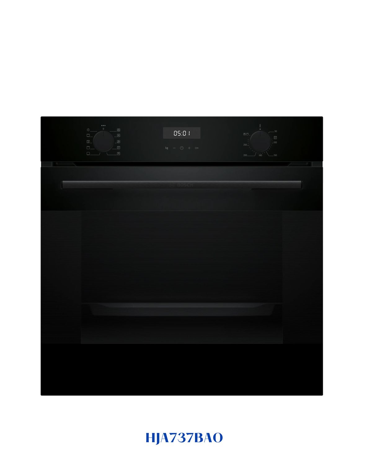 BOSCH Series 4 Built-in Oven 60 x 60 cm Black 76L