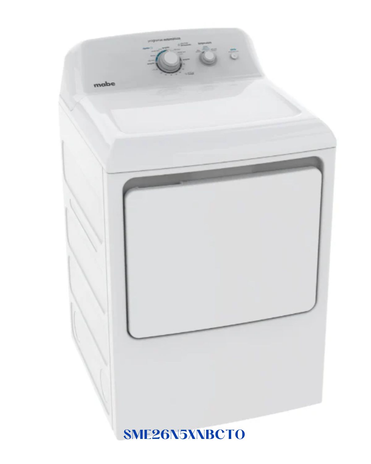 Mabe Freestanding Dryer 6.2 Cu.Ft Capacity