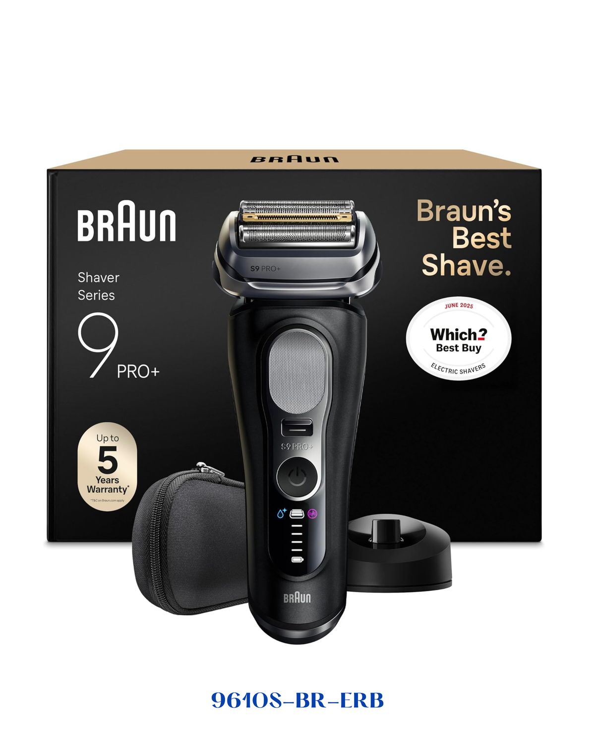 BRAUN ELECTRIC SHAVER SERIES 9 PRO+