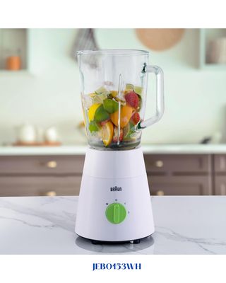 BRAUN 3-IN-1 GLASS BLENDER WITH 4 BLADE SYSTEM 500W 1.75L