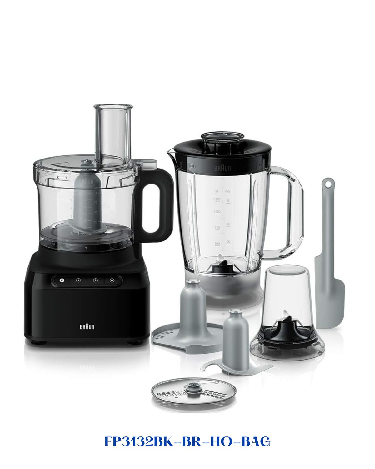 BRAUN PUREEASE FOOD PROCESSOR 800W 2.1L