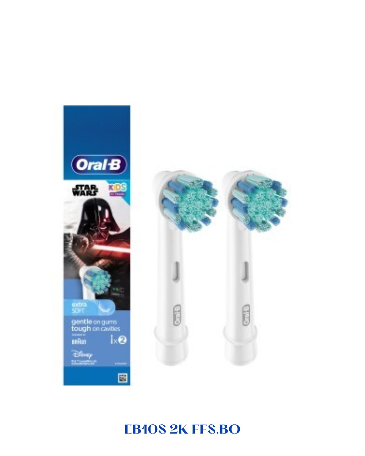 ORAL-B KIDS EXTRA SOFT REPLACEMENT BRUSH HEADS FEATURING STAR WARS