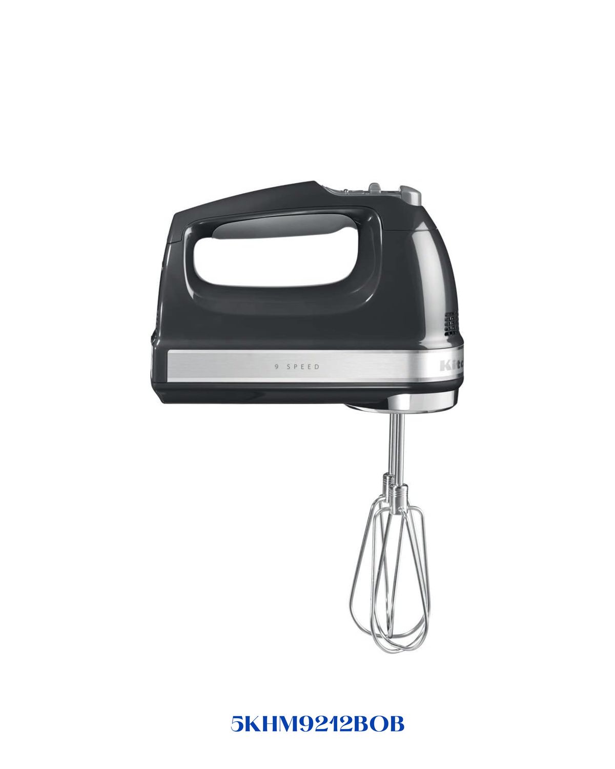 KITCHENAID HAND MIXER 9 SPEED ONYX BLACK