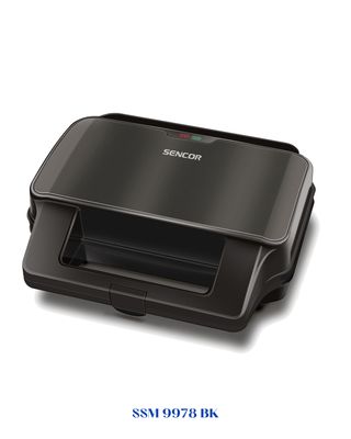 SENCOR SANDWICH MAKER MIT 4 PLATTEN