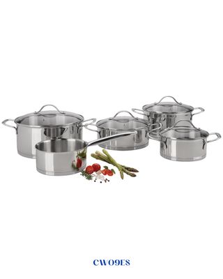 GORENJE COOKWARE SET CW09ES 5-PIECE STAINLESS STEEL