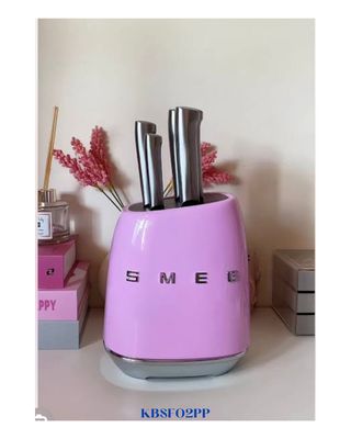 SMEG KNIFE SET 6-PIECE STAINLESS STEEL