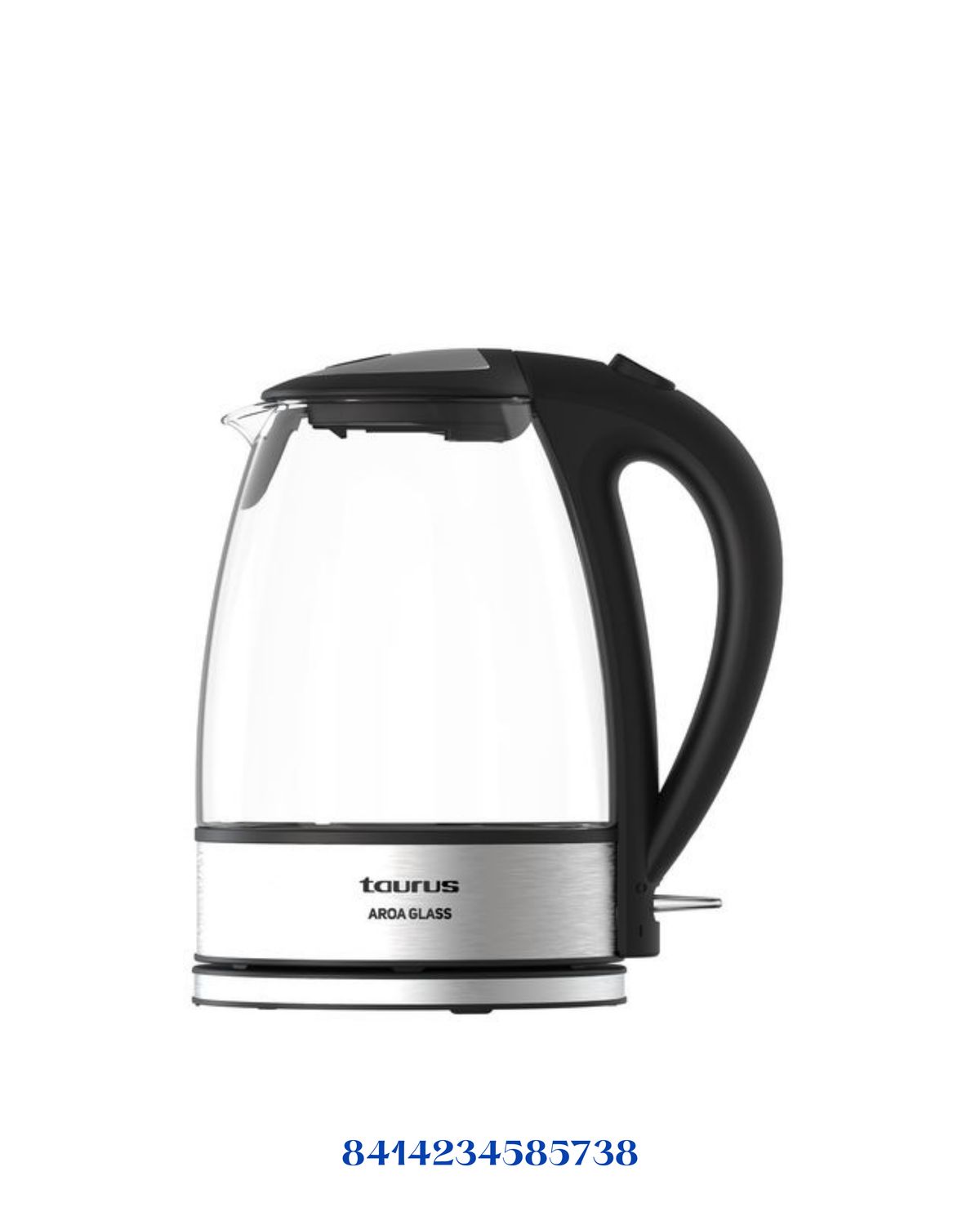 TAURUS AROA GLASS ELECTRIC KETTLE 2200W 1.7L