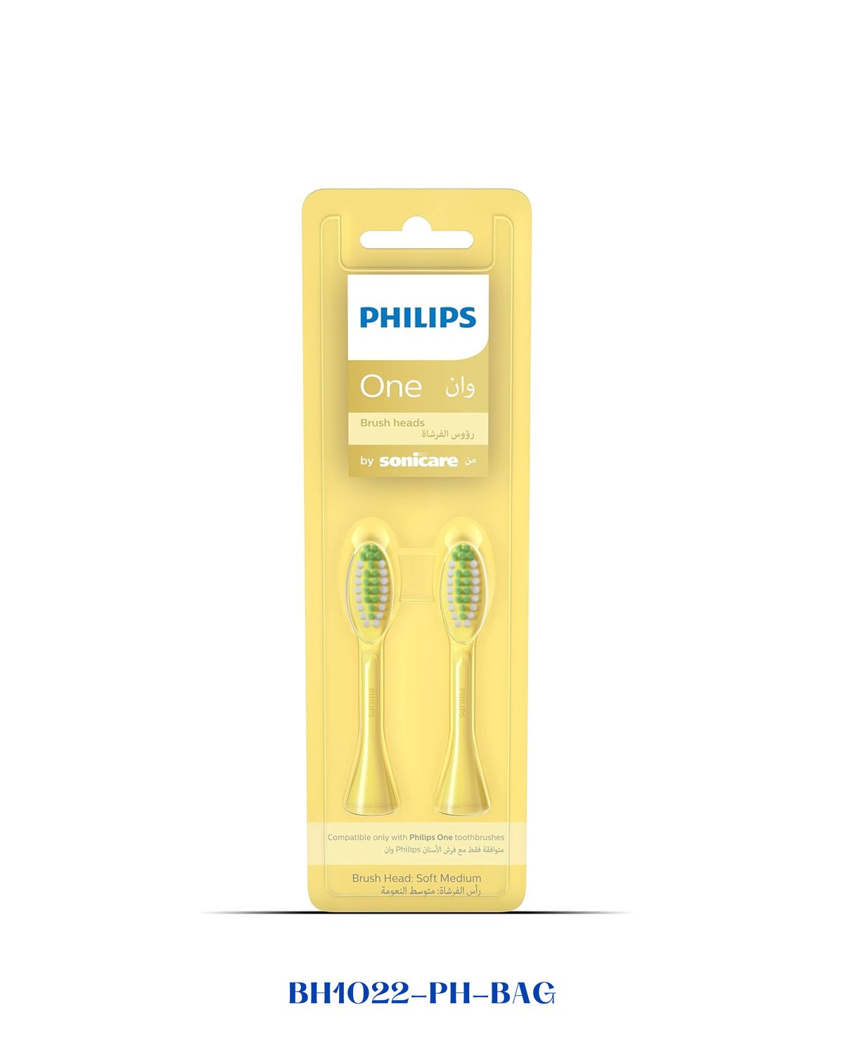 PHILIPS ONE BY SONICARE, 2 BRUSH HEADS