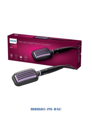 PHILIPS STYLECARE ESSENTIAL HEATED STRAIGHTENING BRUSH, SMOOTH