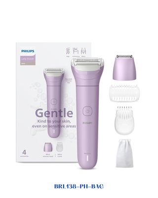 PHILIPS LADY SHAVER SERIES 6000 CORDLESS SHAVER, WET &amp; DRY 7.5W